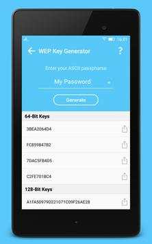 WiFi Utilities – WEP Key Gen screenshot 8