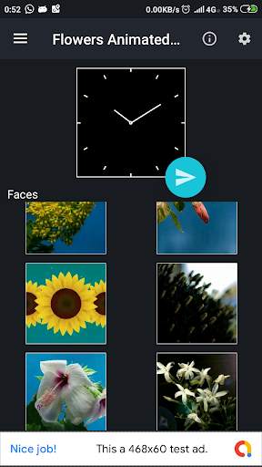 Flowers Animated Watch Faces screenshot 5
