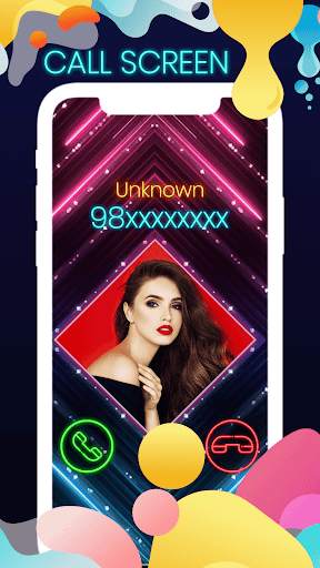 Color Caller Screen, Phone Call, Color Themes screenshot 2