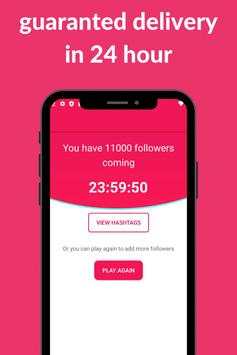 4K Followers app -- followers& Likes for Instagram screenshot 5