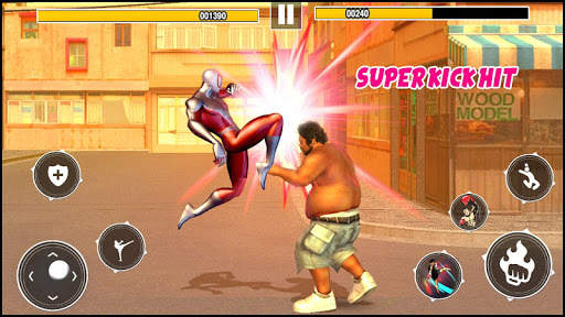 araignée héros puissant combats- super-héros homme screenshot 5