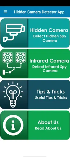 Hidden camera detector - Spy camera finder screenshot 2