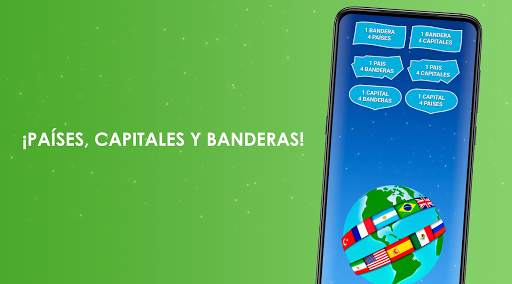 Países, capitales y banderas del mundo - geografía screenshot 5