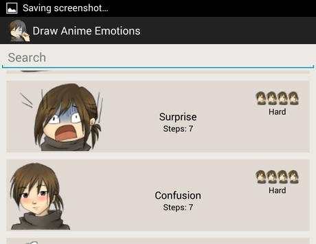 How to Draw Anime Emotions скриншот 12