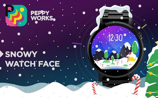Snowy Watch Face screenshot 1