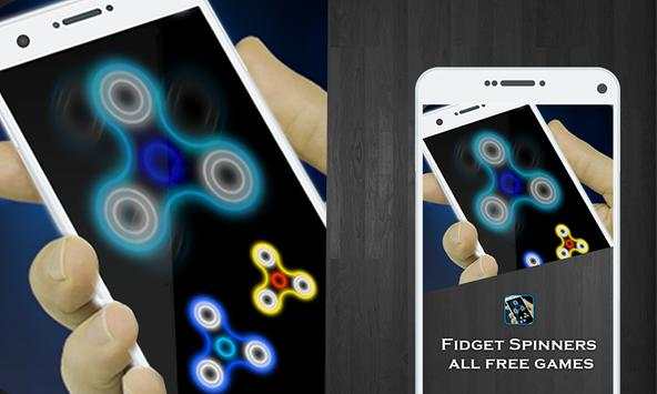 Fidget Spinners Tri Hand Spinner Real New Games screenshot 3