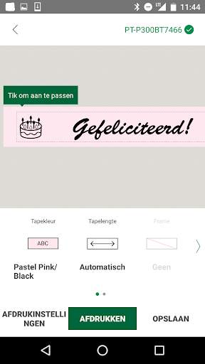 Brother P-touch Design&Print screenshot 3