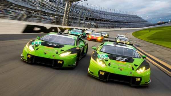 Racing Lamborghini Car Wallpaper screenshot 1