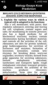 BIOLOGY ESSAYS KCSE 2020 PREDICTION screenshot 3