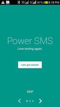 Power SMS - Text Messenger screenshot 1