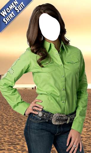 Women Shirt Photo Montage New screenshot 2