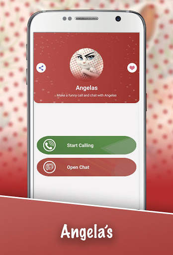 Call from Angela’s 📱 Chat   Call 'Simulation screenshot 1