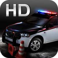 Letak kereta Polis 3D HD