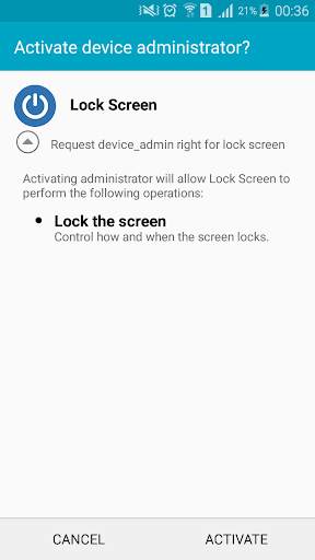 Lock Screen Off: Quick Lock screenshot 2