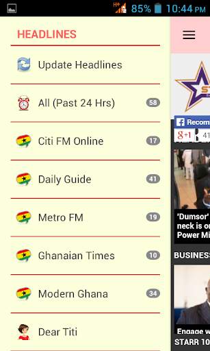 Ghana News App screenshot 2