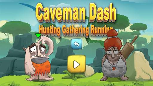 Caveman Dash – Dino Hunter screenshot 1