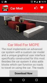 MOD mobil UNTUK MCPE   screenshot 2