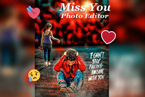 Miss You Photo Editor screenshot 4