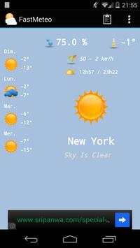 Fast Meteo screenshot 1