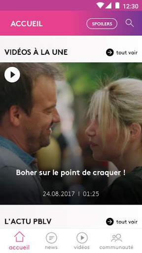 Plus belle la vie : Vidéos, news et indiscrétions screenshot 1