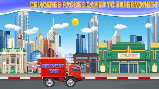 Pabrik cupcake pelangi: toko pembuat makanan roti screenshot 6