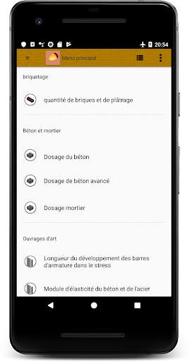 Dosage du béton screenshot 1