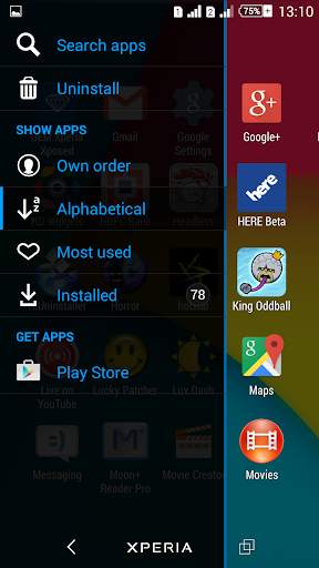 Kit Kat Xperien Theme 5 تصوير الشاشة