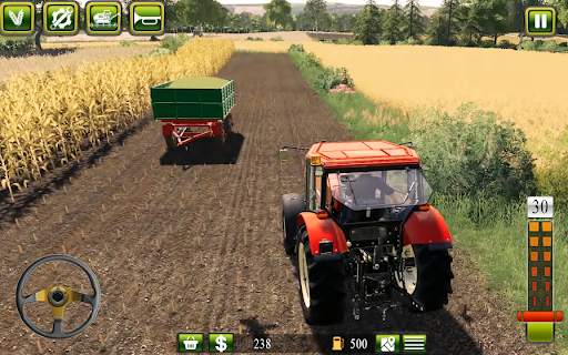 Drive Tractor: Farming Game 3D screenshot 4