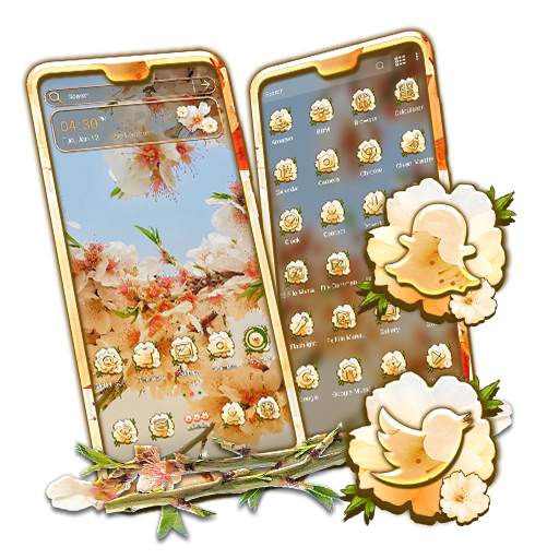 Spring Blossoms Launcher Theme 1.0