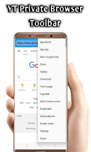 Y T Private Browser - Secure Browser screenshot 4