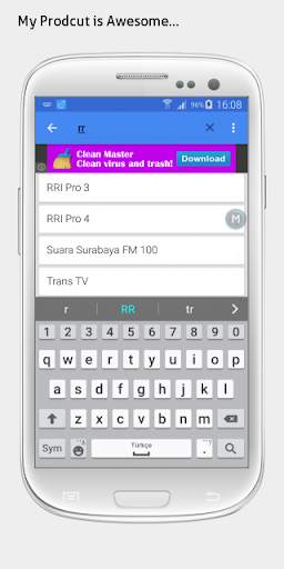 Indonesia TV sat info screenshot 2