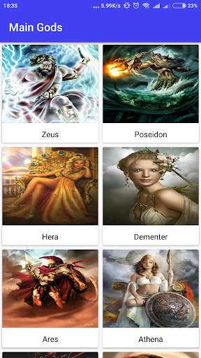 Greek Mythology & Gods Offline screenshot 1