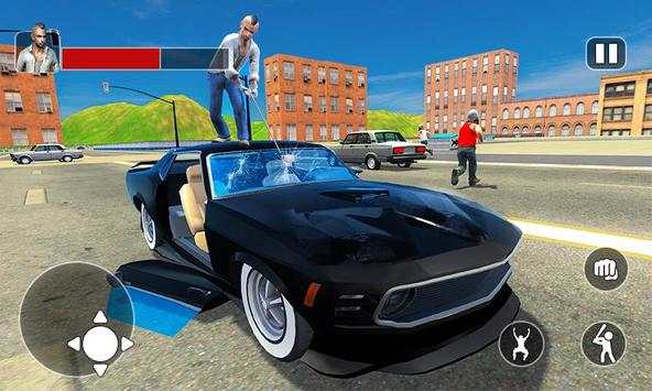 Real Gangster Theft Car Destruction Game screenshot 4