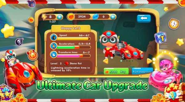 Transformed Racing Car - Lovely Racing screenshot 3