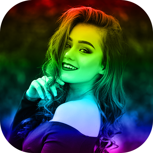 Rainbow Camera Effect Video Ma icon