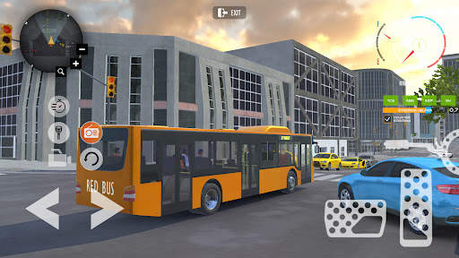 Red Bus Game Driving Simulator screenshot 2
