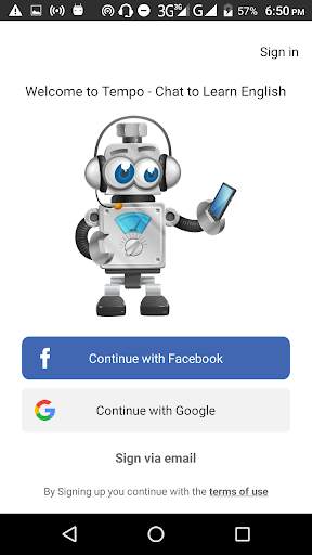 Tempo - Chat to Learn English скриншот 2