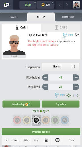 iGP Manager - 3D Racing screenshot 5