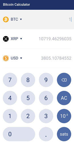 Bitcoin Calculator screenshot 1