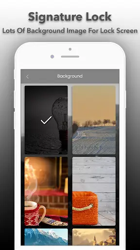 Signature Lock Screen скриншот 3