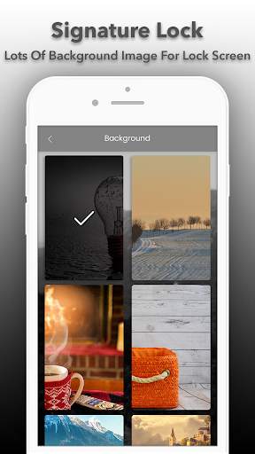 Signature Lock Screen скриншот 3
