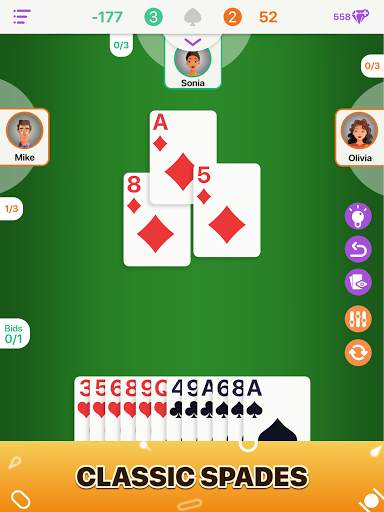 Spades screenshot 1
