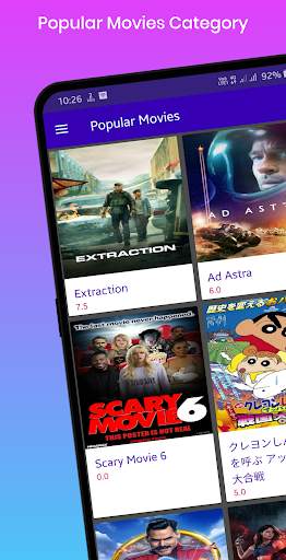 Movies Index screenshot 2
