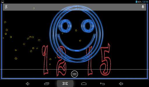 Clock Smile Live Wallpaper screenshot 11