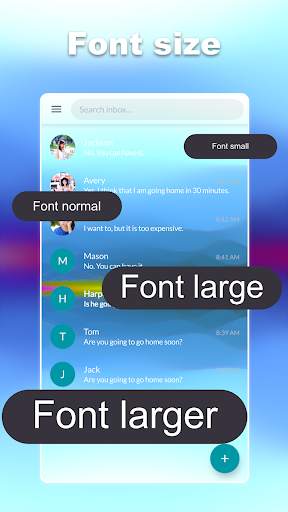 Color SMS - My photo SMS screenshot 7