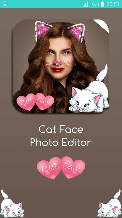 Cat face camera screenshot 1