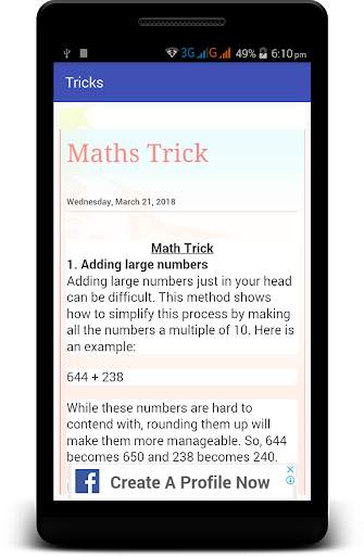 Mental Math скриншот 4