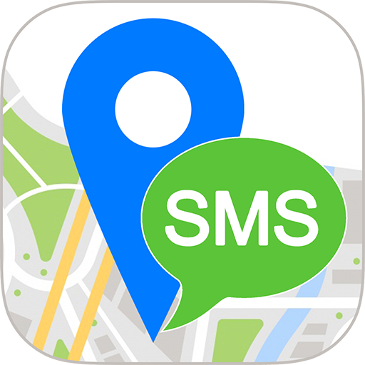 Find my place (SMS your map location link) icon