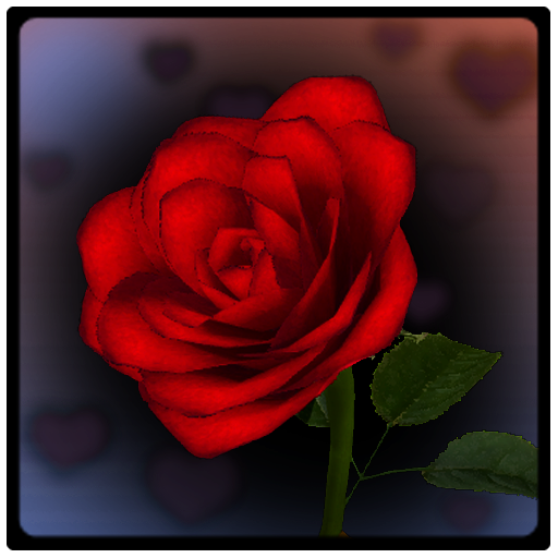 3D Rose Bouquet LWP Free icon