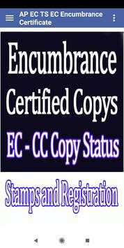EC TS EC AP Encumbrance Certificate Online screenshot 1